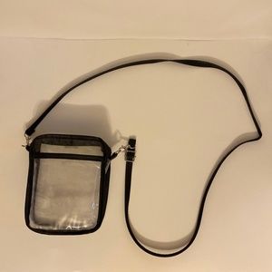 Clear cross body bag